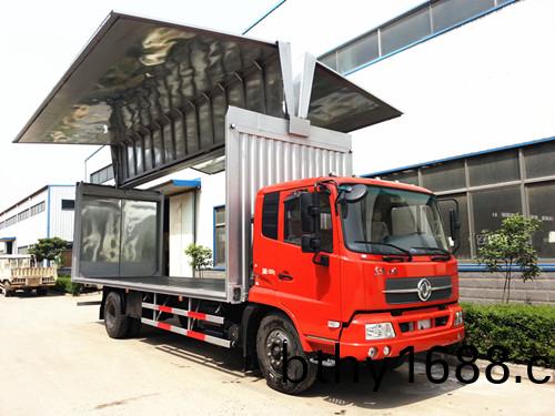 東(dong)風牌5.8米(mi)天錦型翼開啟(qi)廂式車
